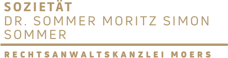 Sozietät Dr. Sommer, Moritz Simon & Sommer | Unsere Rechtsgebiete